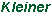 Kleiner lettertype